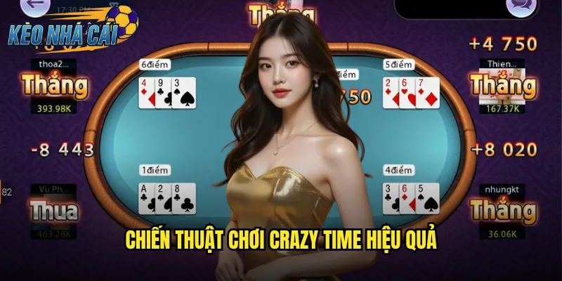 Chiến Thuật Chơi Crazy Time Hiệu Quả